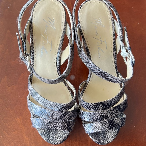 Marc Fisher Sandals with 5” heels - Size 6 - Picture 1 of 13